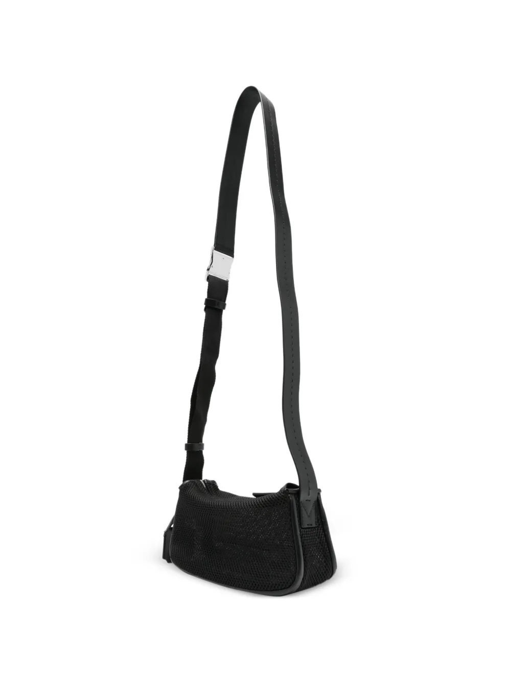  Max Mara Sac Porté épaule à Détails De Perforations - Noir 