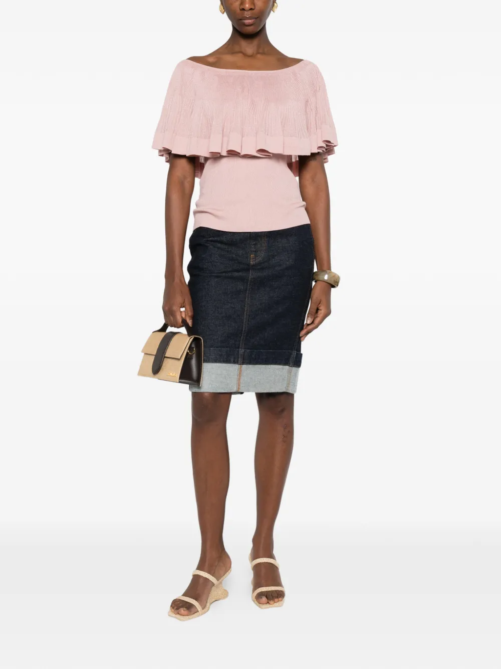  Zimmermann Pleated Top - Pink 