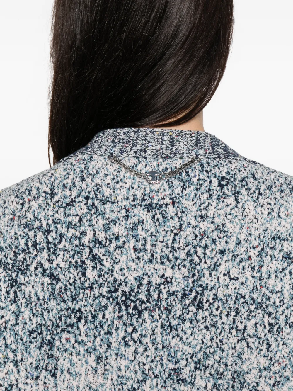 Rabanne Gebreid vest Blauw