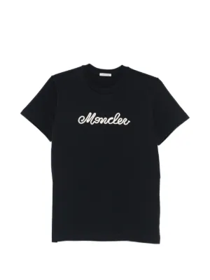 新作✨国内定価 37,400円 MONCLER ガールズ定番刺繍ロゴ Tシャツ Moncler（モンクレール）ウィメンズ Tシャツ・カットソー - FARFETCH