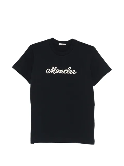 Moncler logo-embroidered T-shirt