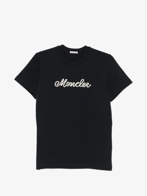 Moncler logo-embroidered T-shirt