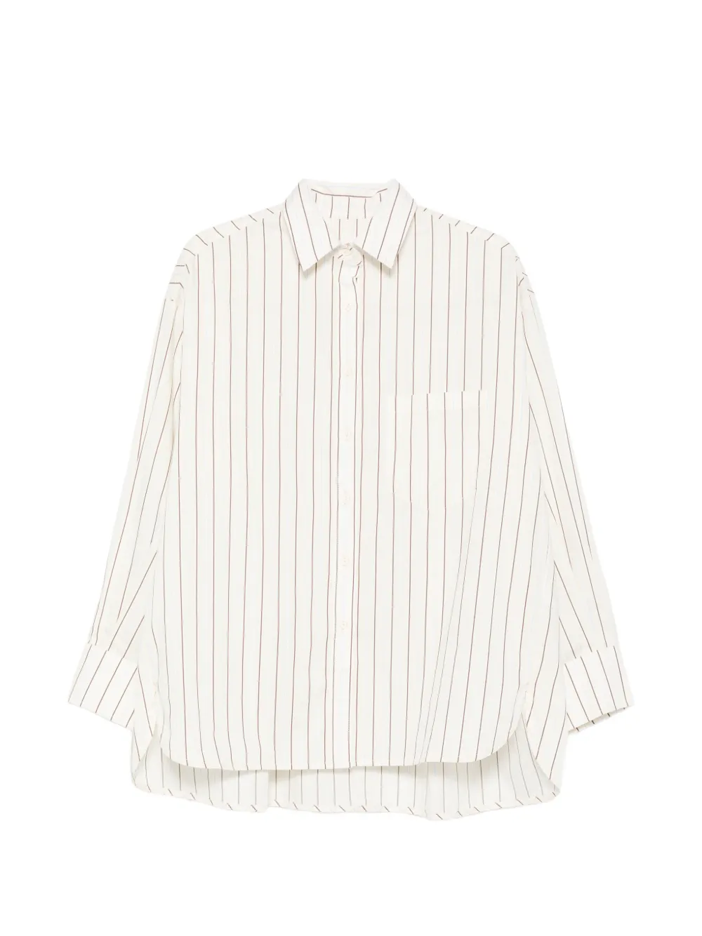 Faithfull the Brand Angelo pinstriped shirt - Toni neutri