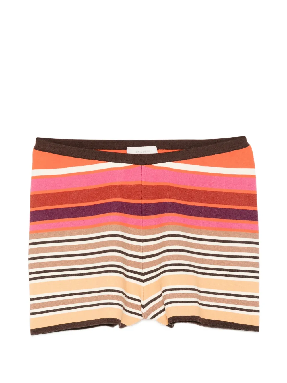 Faithfull the Brand striped shorts - Toni neutri