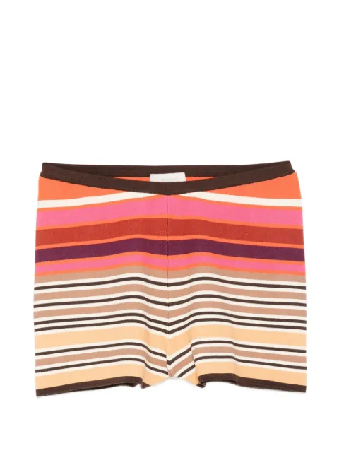 Faithfull the Brand shorts con motivo de rayas