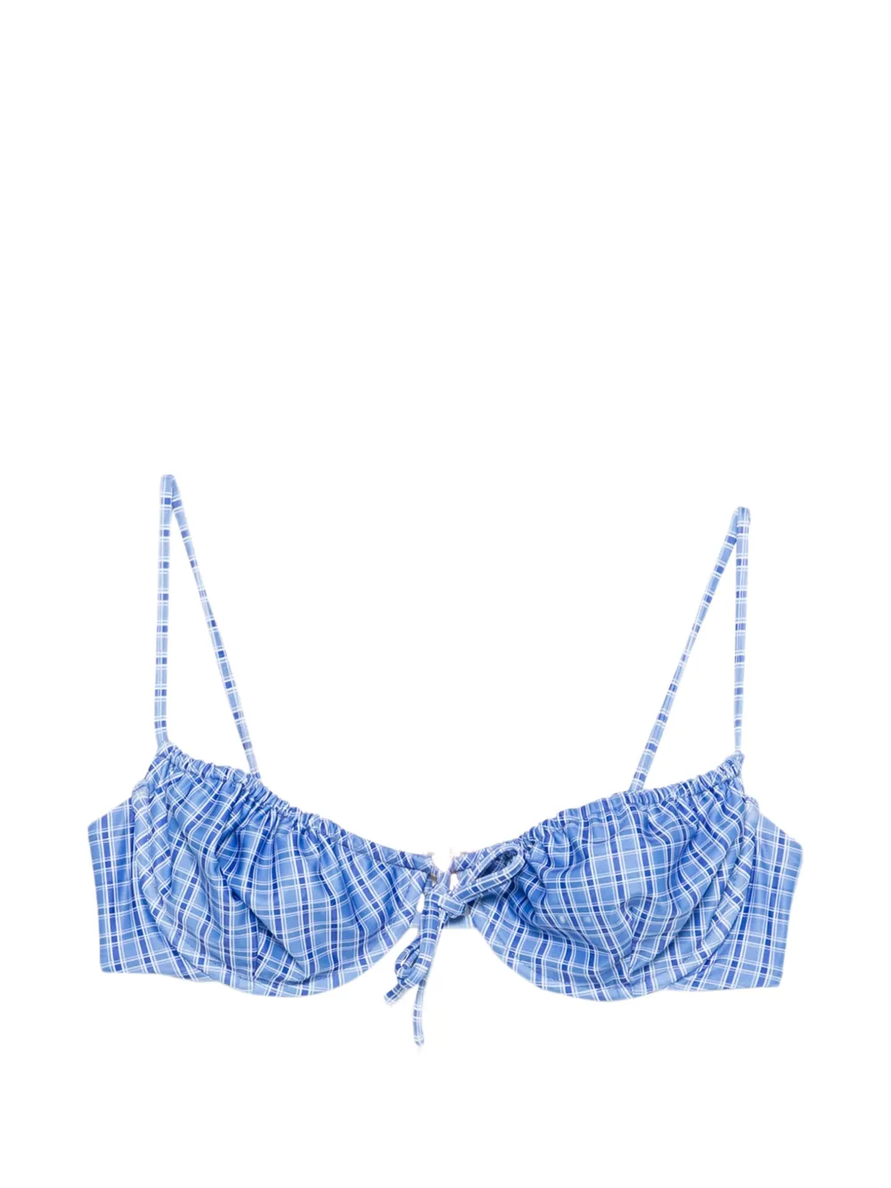 Faithfull the Brand Ombra bikini top - Blu