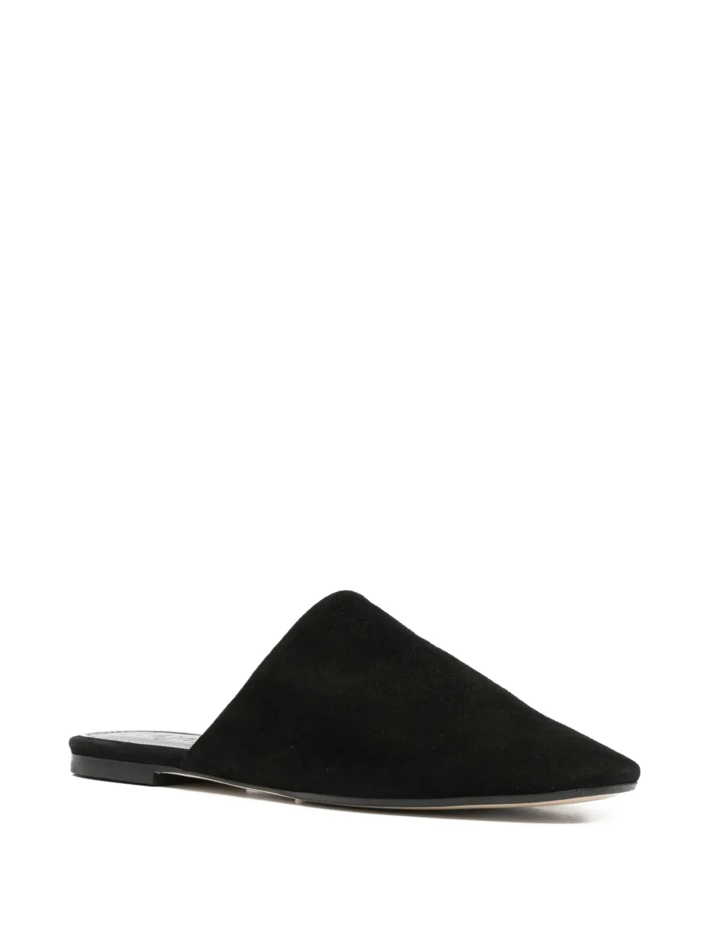 Aeyde Rega suede mules Zwart