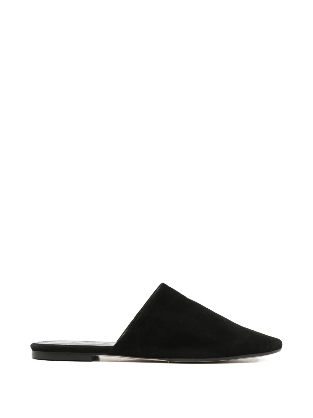 Aeyde Rega suede mules Zwart
