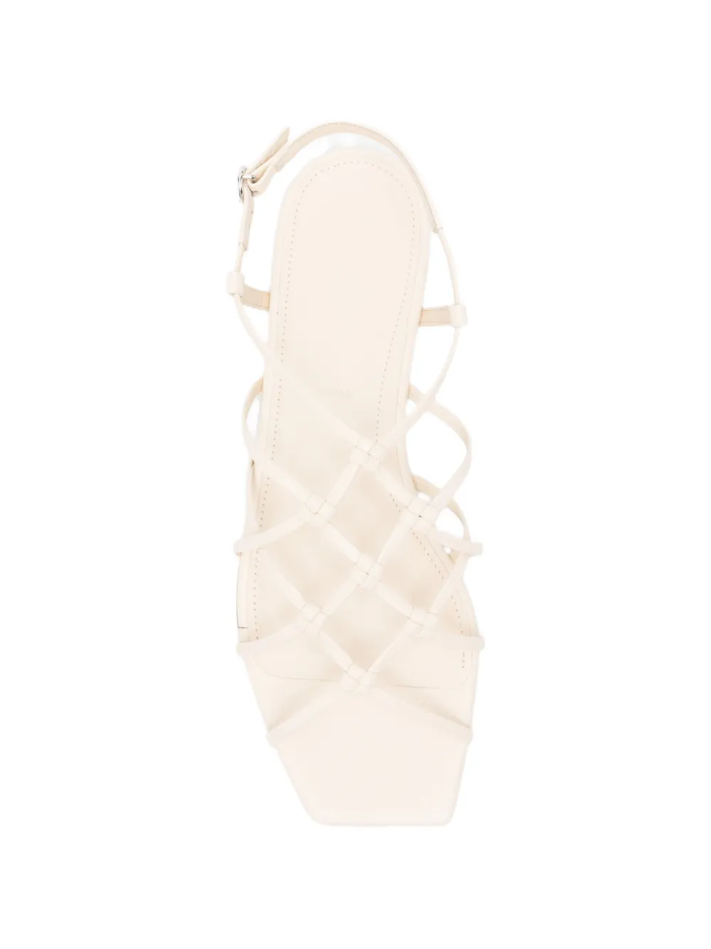 Aeyde Anisa knot-detail sandals Beige