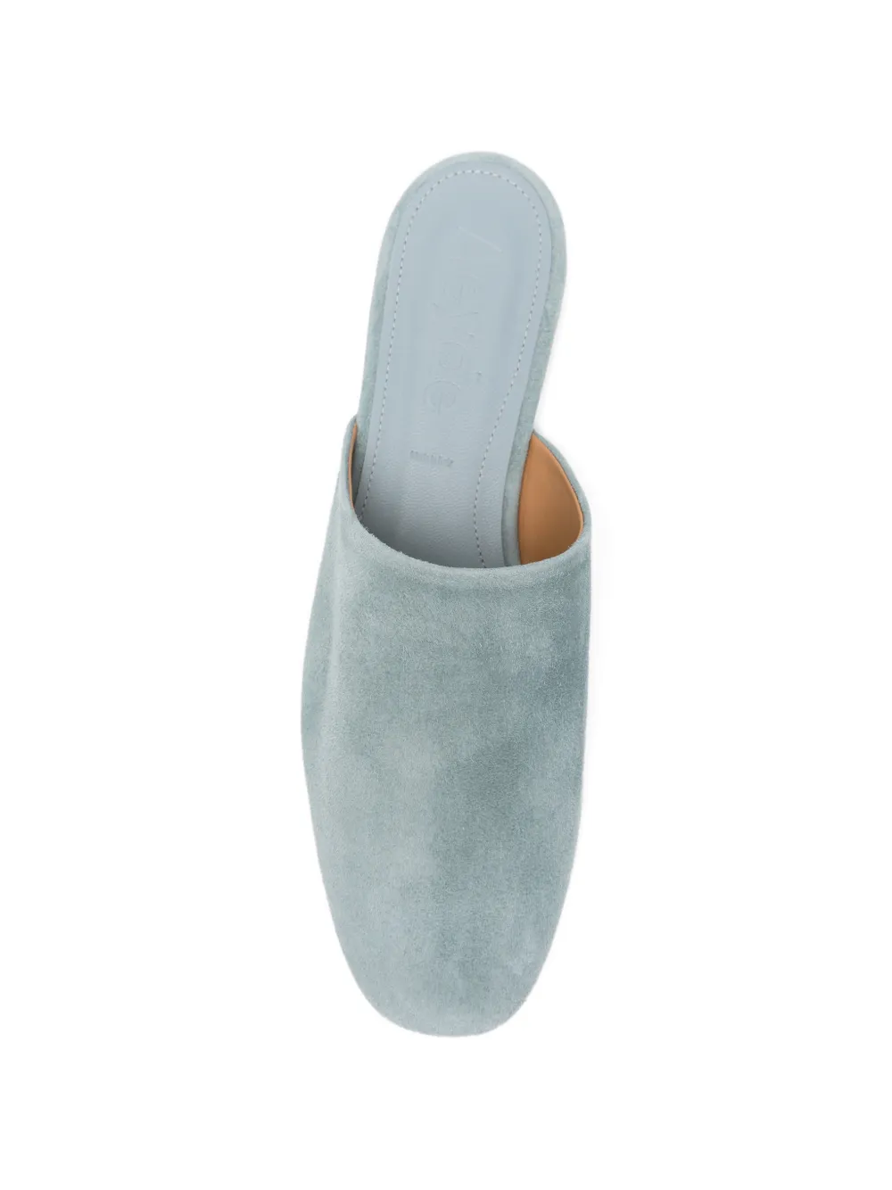 Aeyde Rega suede mules Blauw