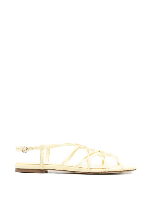 Aeyde Anisa knot-detail leather sandals