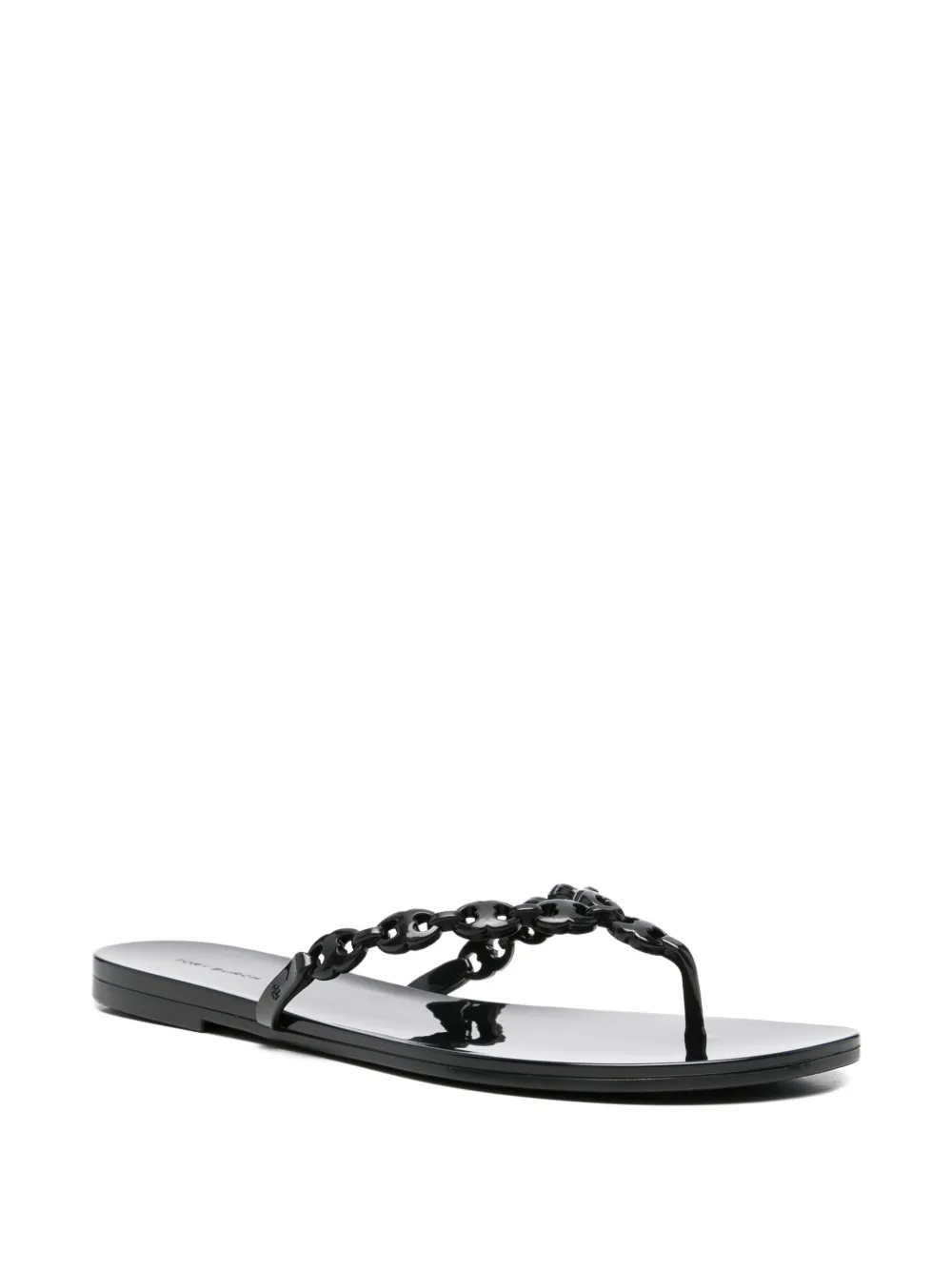 Tory Burch Gemini Link jelly sandals Zwart