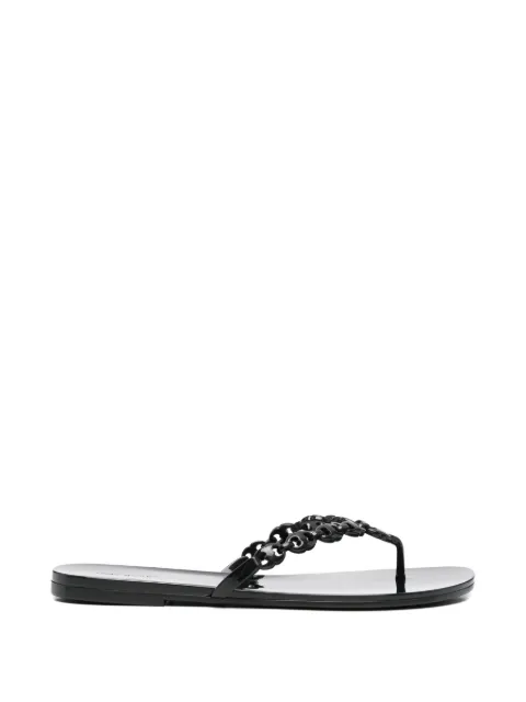Tory Burch Gemini flip-flops