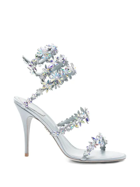 René Caovilla Eva embellished heeled sandals