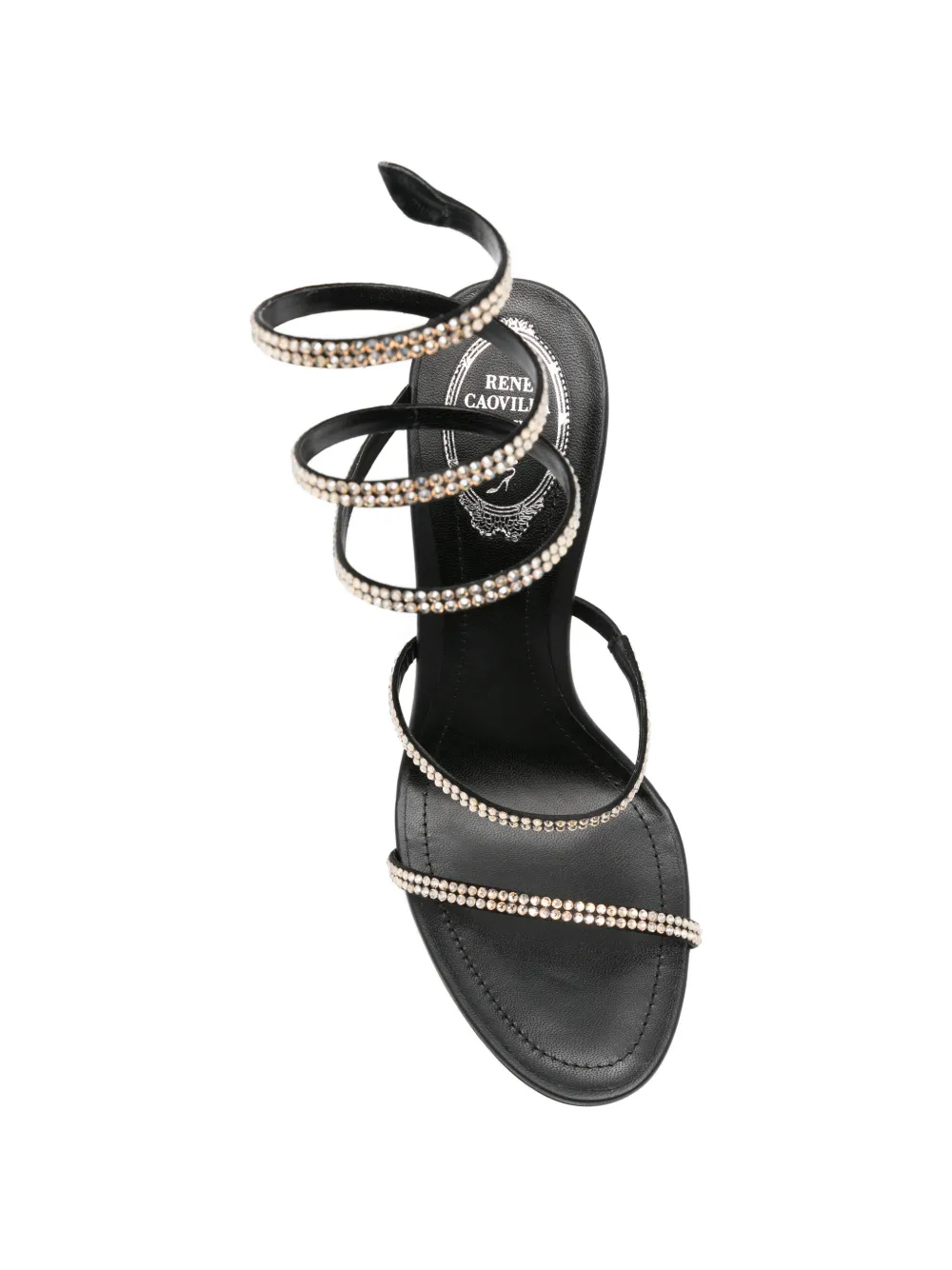 René Caovilla Cleo heeled sandals Zwart