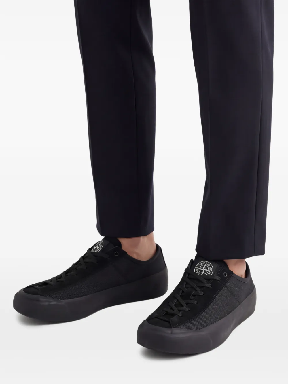 Stone Island S100010 low-top sneakers Zwart