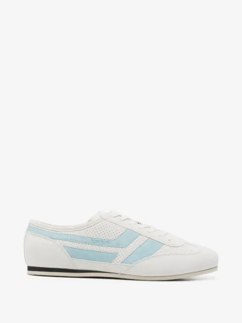 TOM FORD perforated leather sneakers