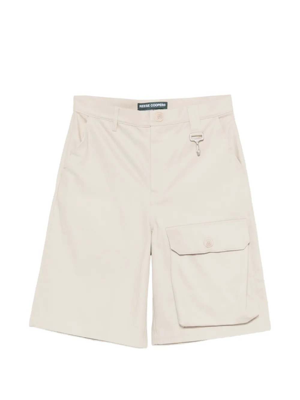 Reese Cooper herringbone cargo shorts - Toni neutri