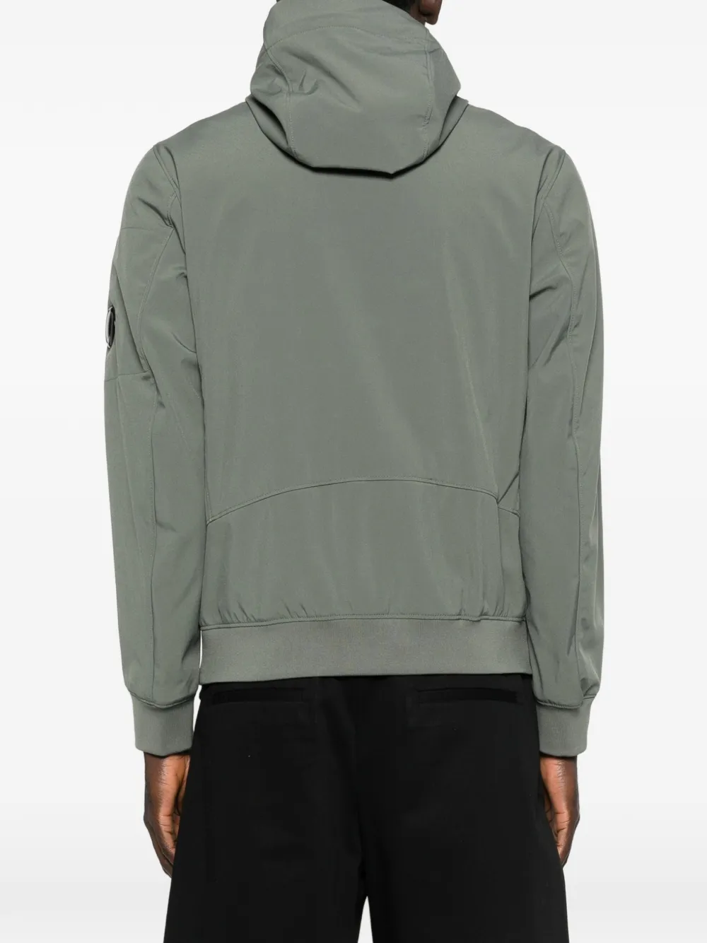 C.P. Company Jack met capuchon en Lens-detail Groen