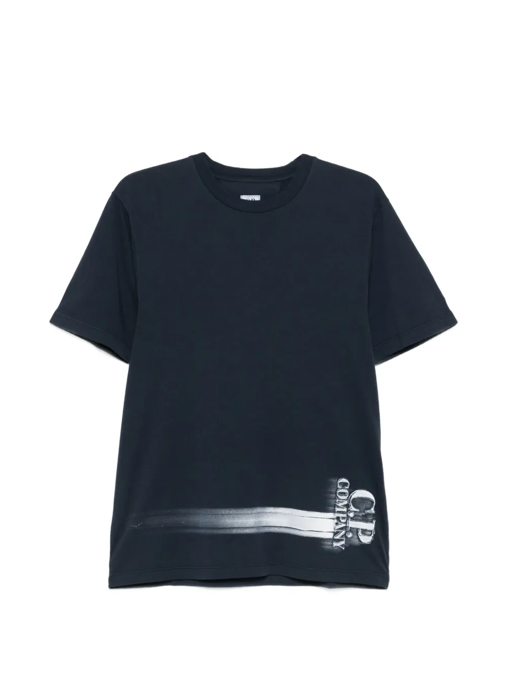 C.P. Company short-sleeve graphic-print T-shirt - Blu