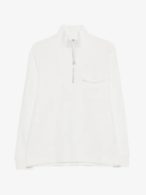 C.P. Company haf-zip chest-pocket sweatshirt