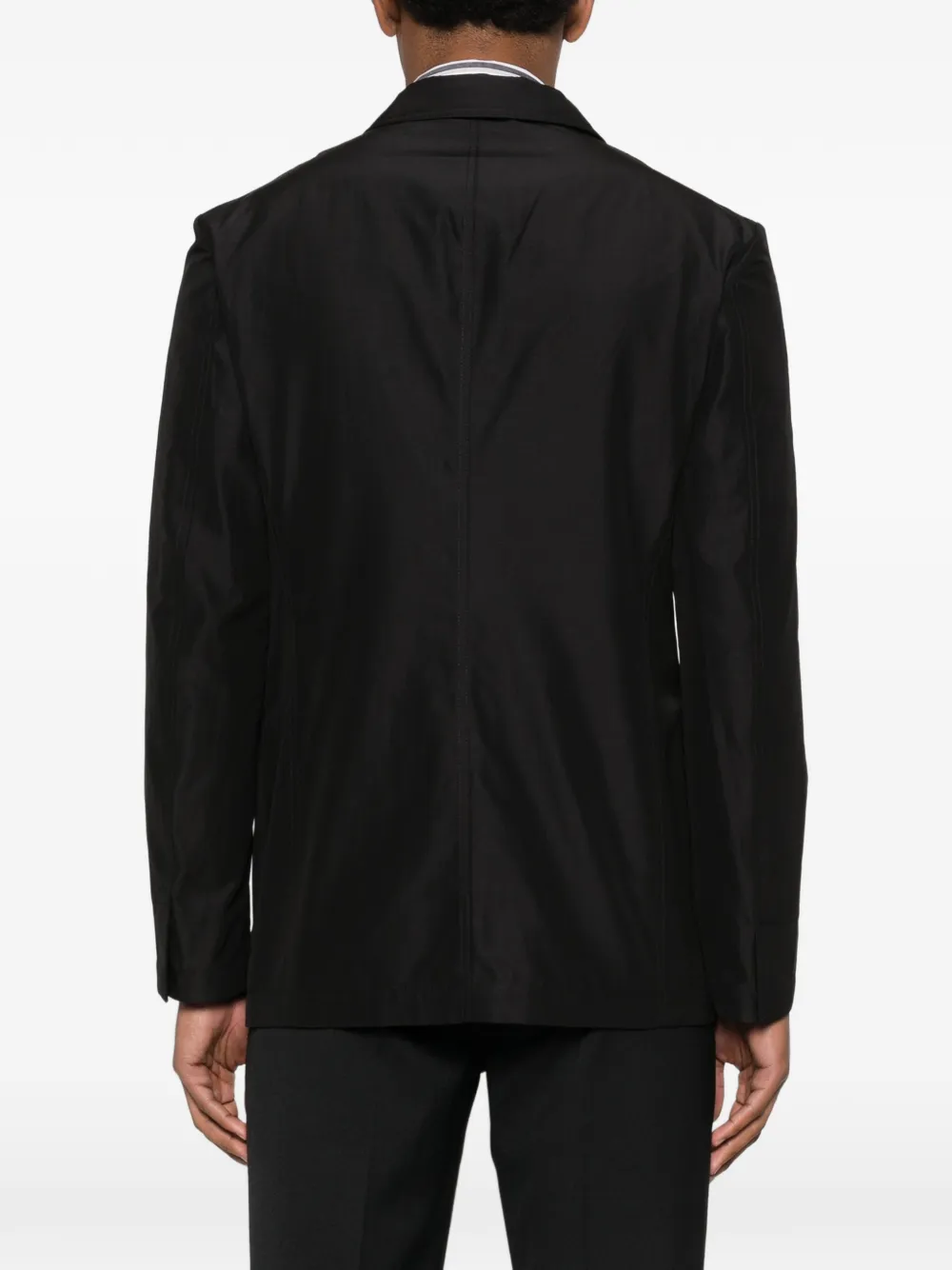 TOM FORD Blazer met enkele rij knopen Zwart