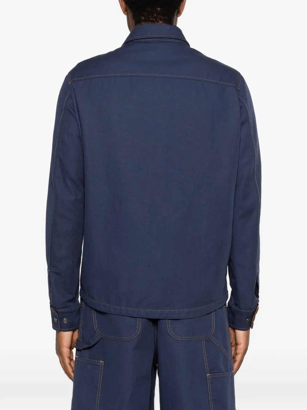 Moncler Watagua shirtjack Blauw