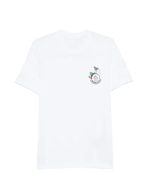 Moncler футболка с логотипом