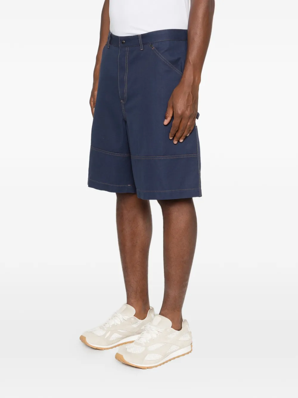 Moncler Cargo shorts Blauw