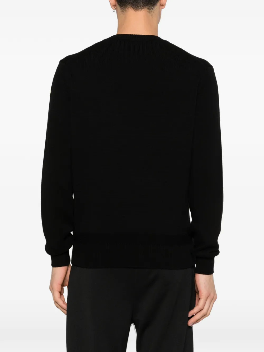 Moncler Trui met ronde hals Zwart