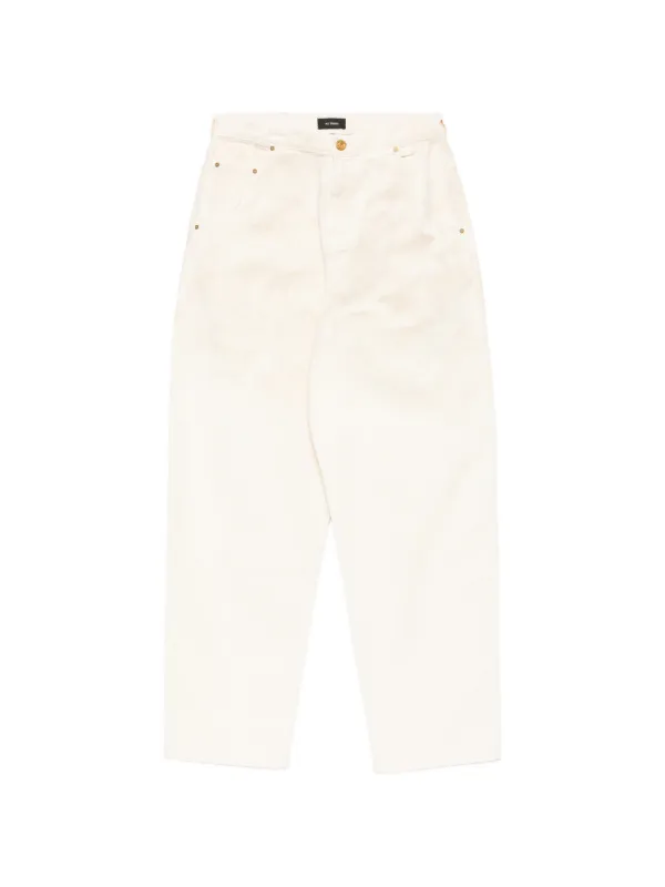 Willy Chavarria Button-fastening Jeans in Neutrals