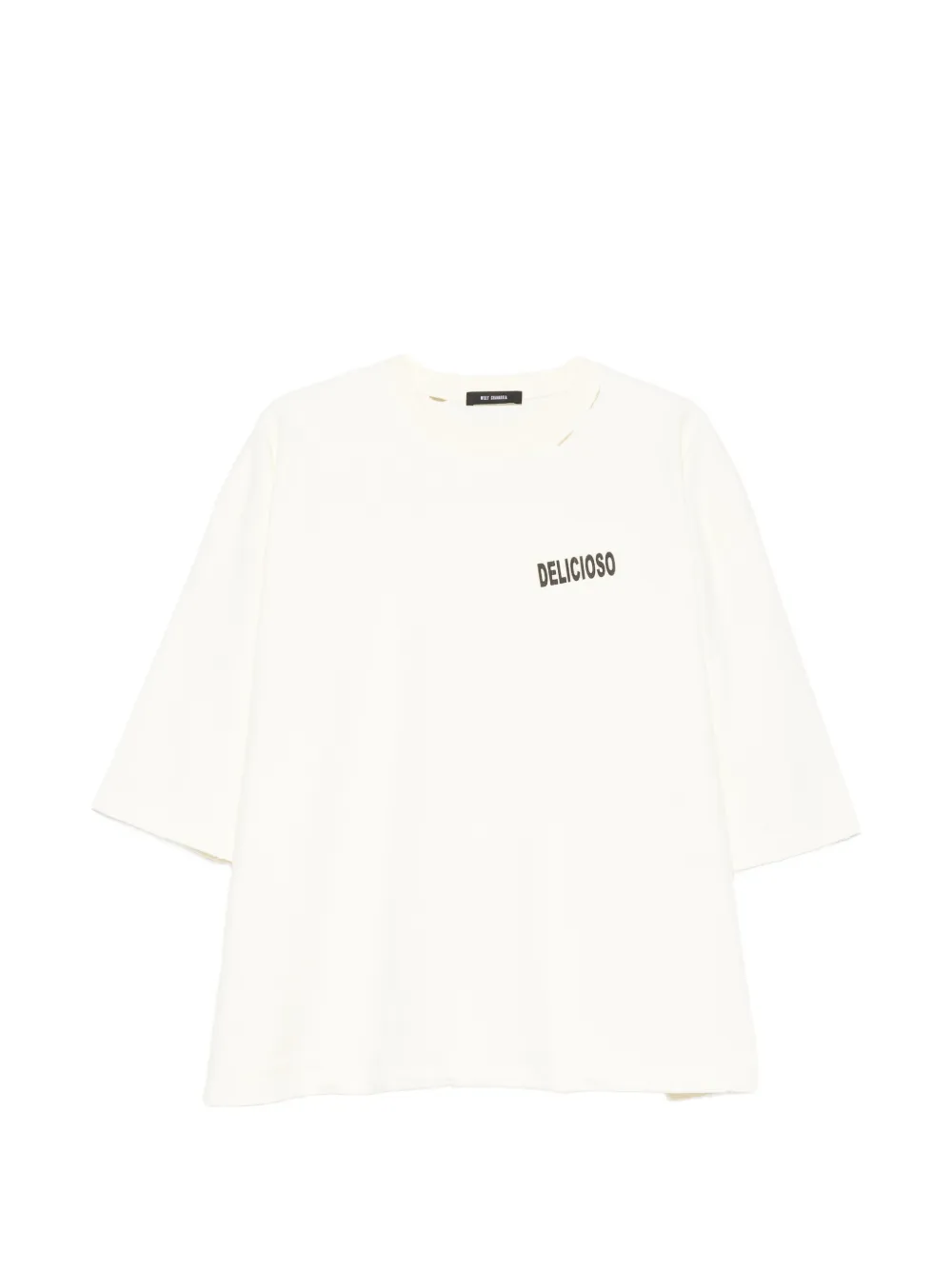 Willy Chavarria short-sleeve T-shirt - Toni neutri