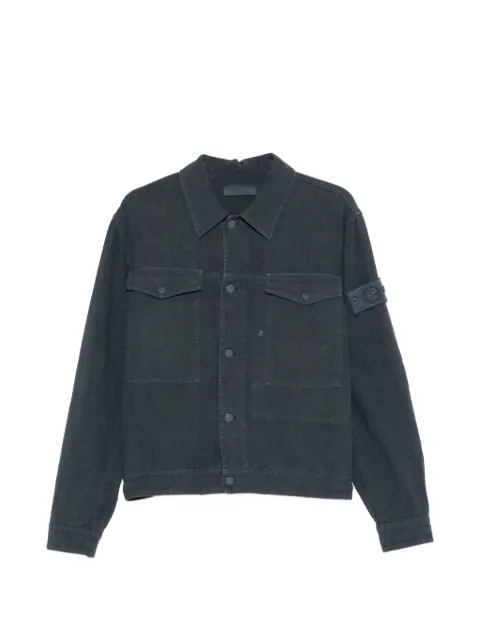 Stone Island buttoned flap-pocket jacket