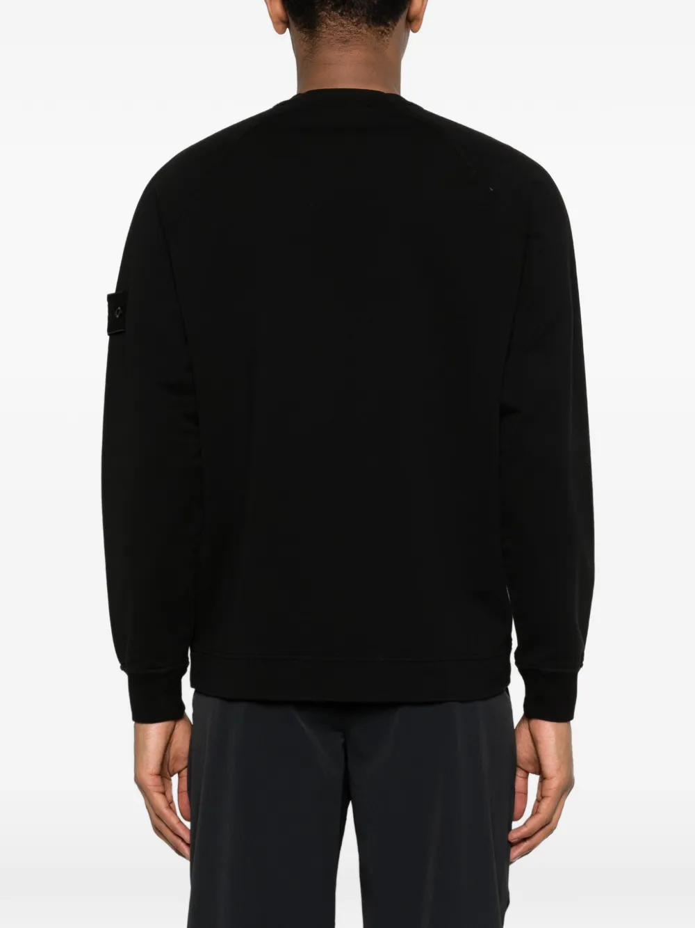 Stone Island ロゴ スウェットシャツ | ブラック | FARFETCH JP