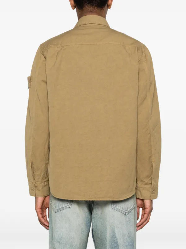 Stone Island Ghost Shirt Jacket | Neutrals | FARFETCH JO