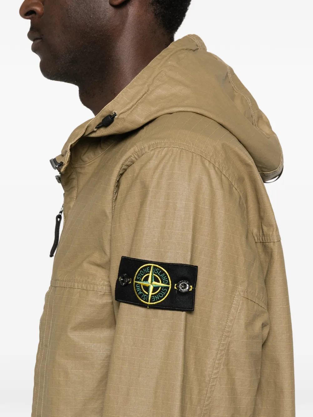 Stone Island Jack met capuchon Beige