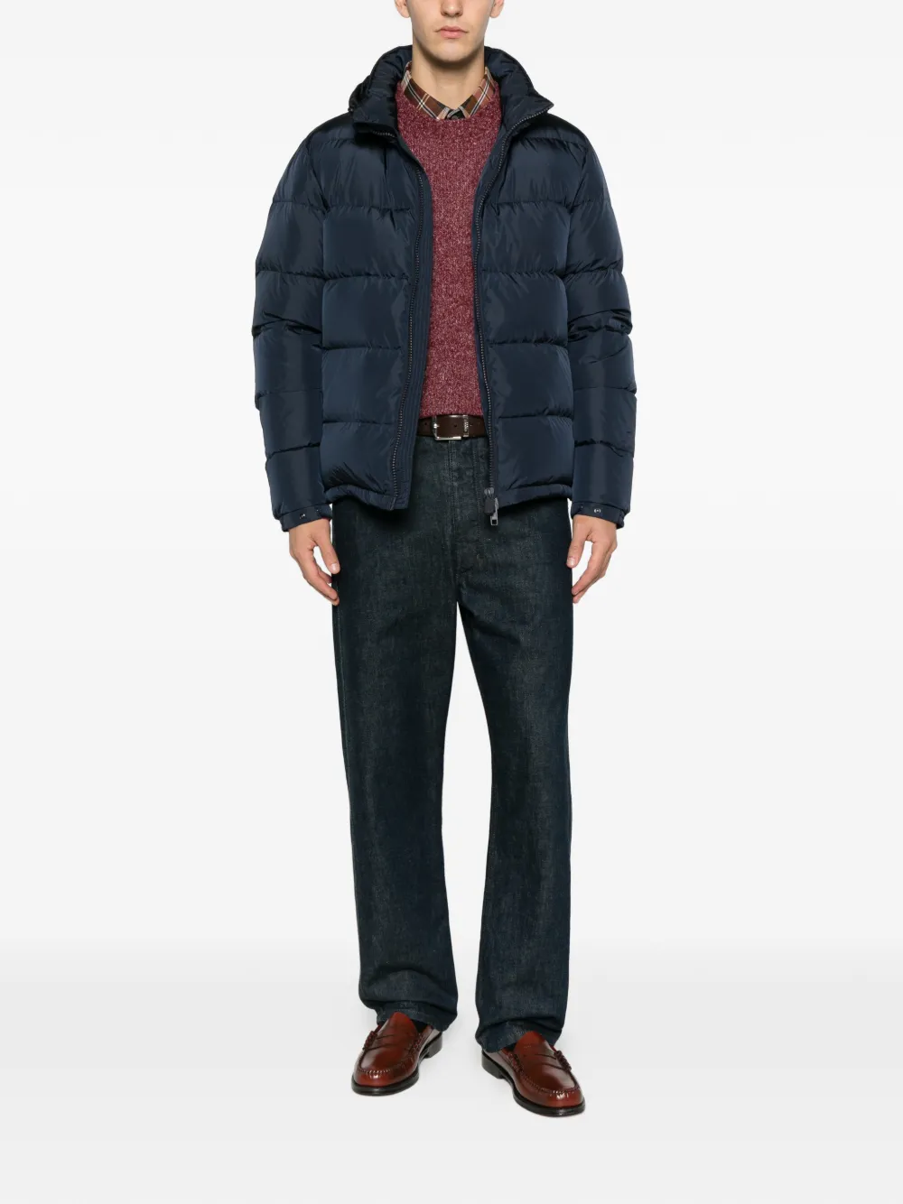 ASPESI hooded zip padded jacket | Down Jackets | Image 2