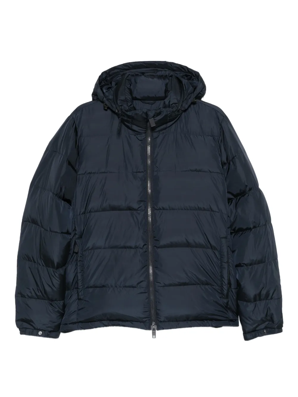 ASPESI hooded zip padded jacket | Blue | Image 1
