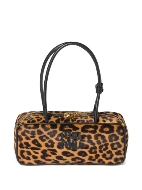 Miu Miu Beau animal-print tote bag