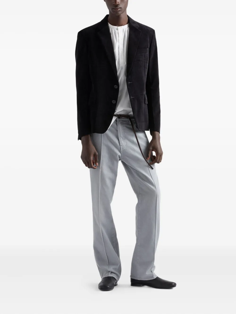 Prada Blazer de lã com dois botões | Blazer | Image 2