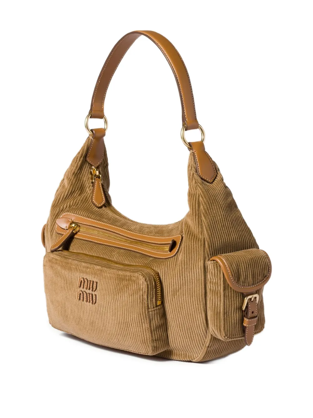 Miu Miu skuldertaske i fløjl | Image 2