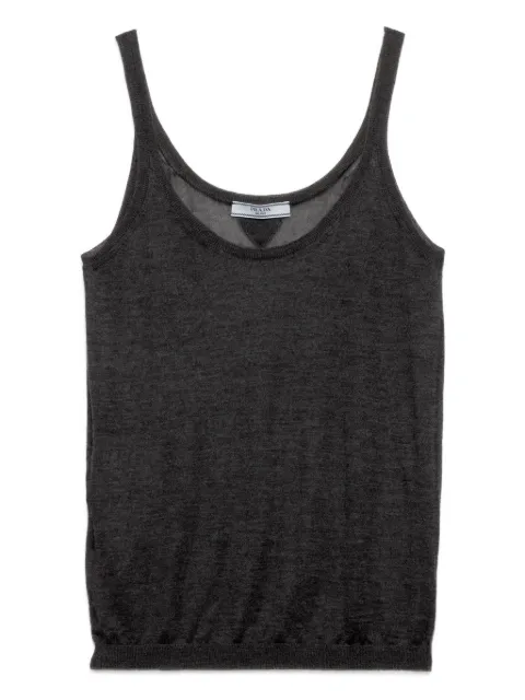 Prada fine-knit tank top
