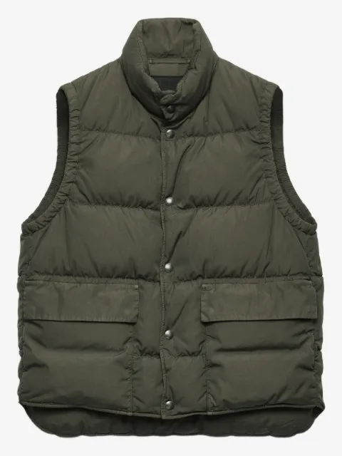 Prada gilet à col montant