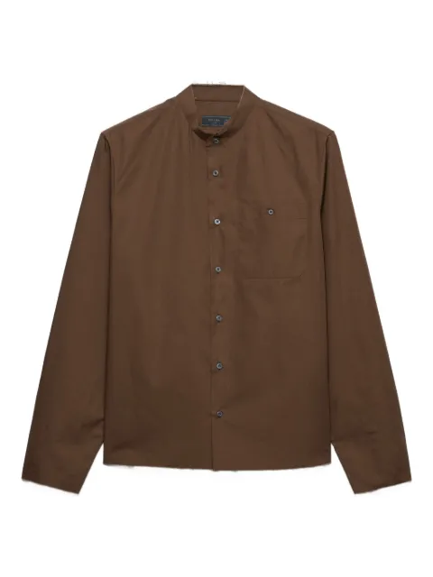 Prada  chest-pocket collared shirt