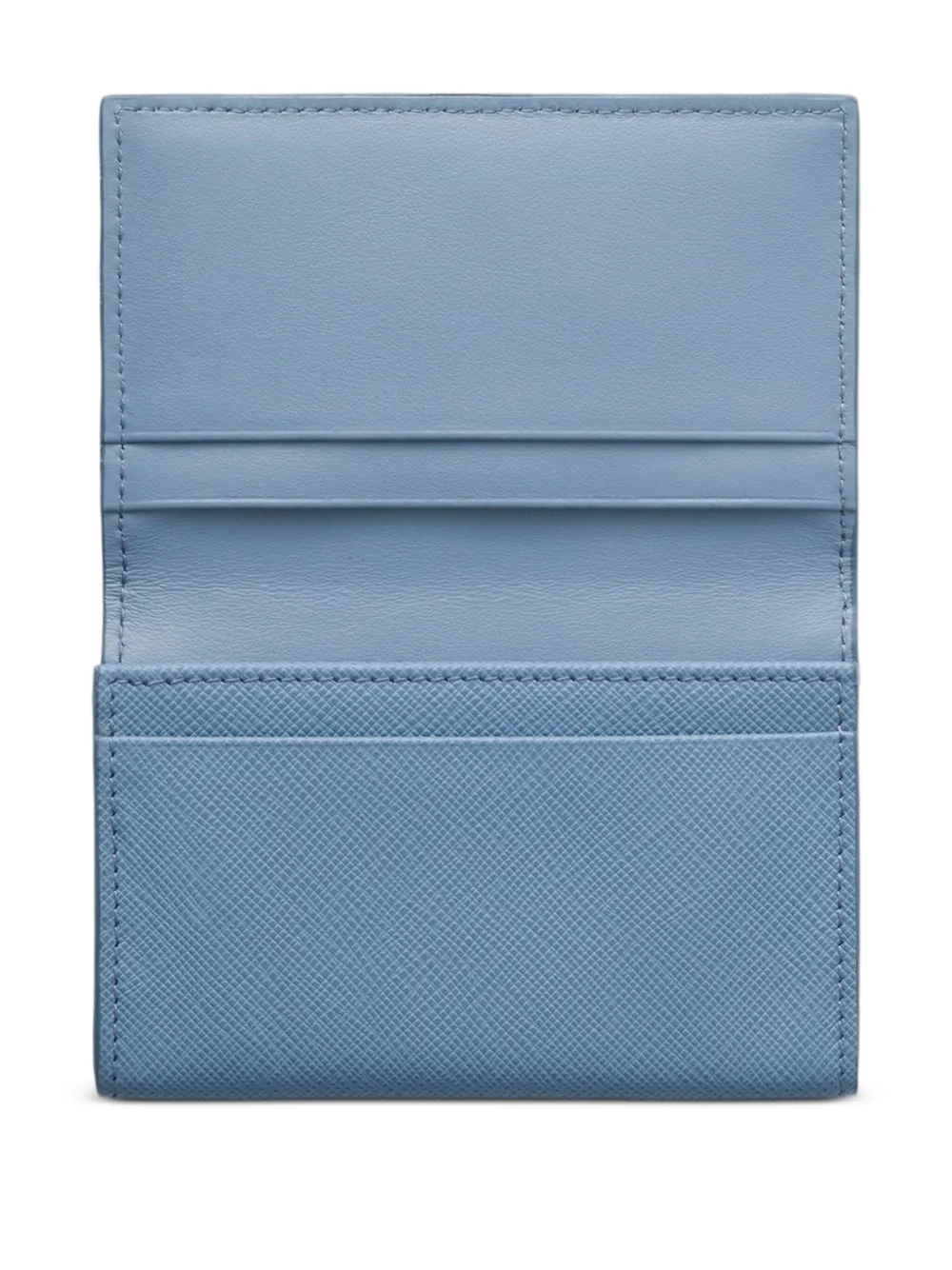Prada Leren pasjeshouder Blauw