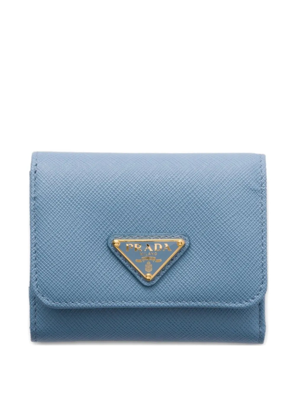Prada cartera con logo triangular pequeña | azul | Image 1