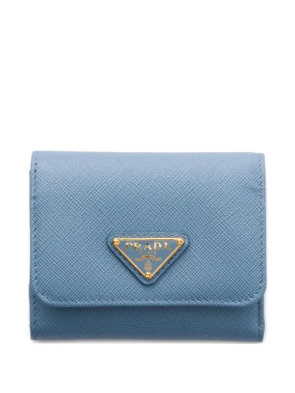 Prada 財布 | ブルー | FARFETCH JP