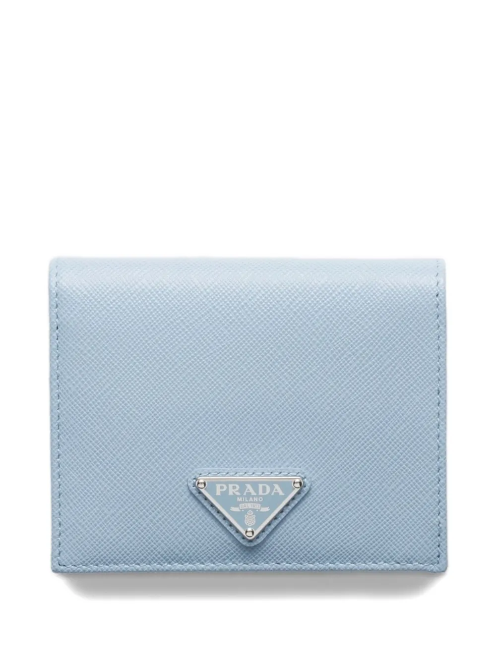 Prada Portafoglio con logo - Blu