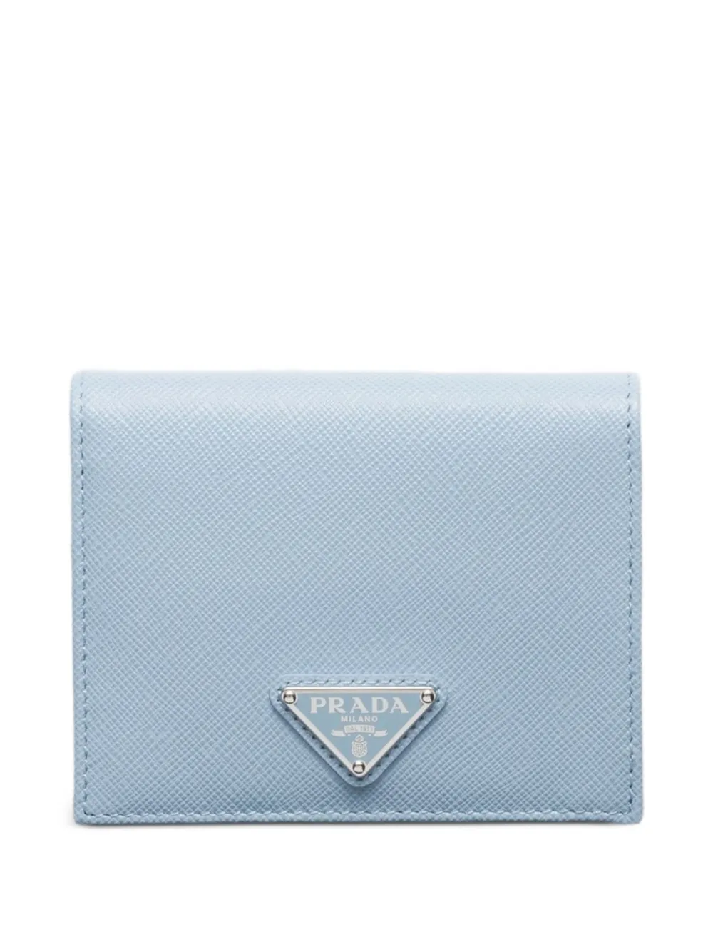 Prada Portafoglio con logo - Blu