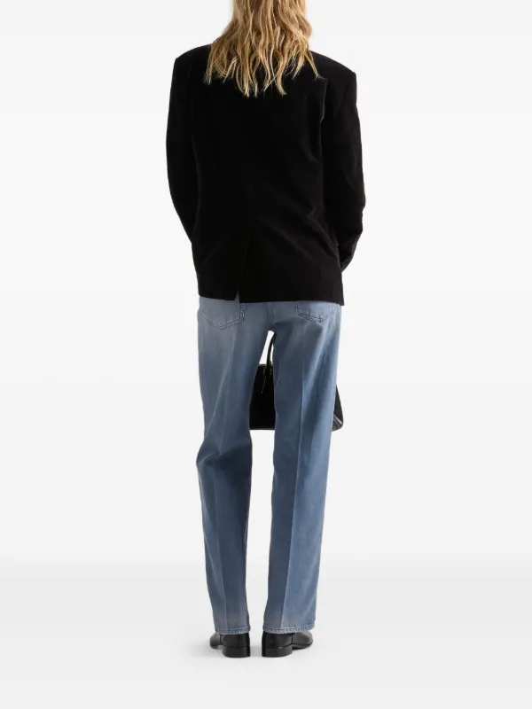 Prada ロゴパッチ ジーンズ | ブルー | FARFETCH JP Prada ロゴパッチ ジーンズ | ブルー | FARFETCH JP